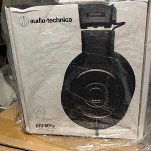 Audio Technica ATH-M20x Black Wired Headphones